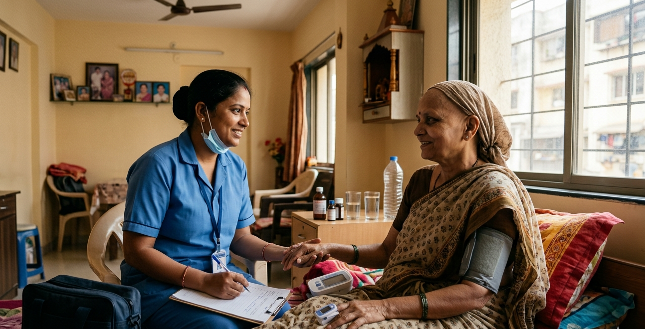 Cancer Patient Care at Home in Nashik – Medola