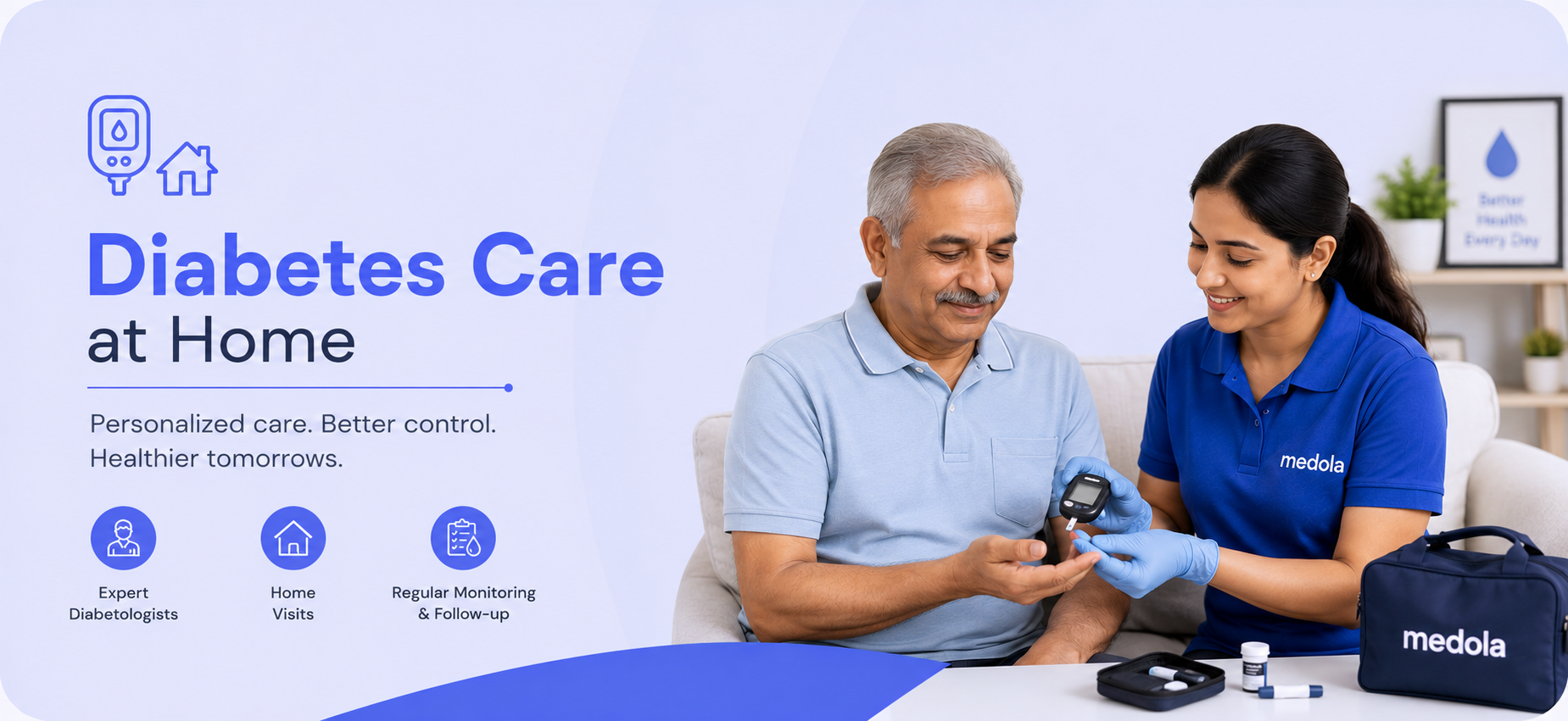 Medola New home page Jun 10 Diabetes Care at Home Nashik