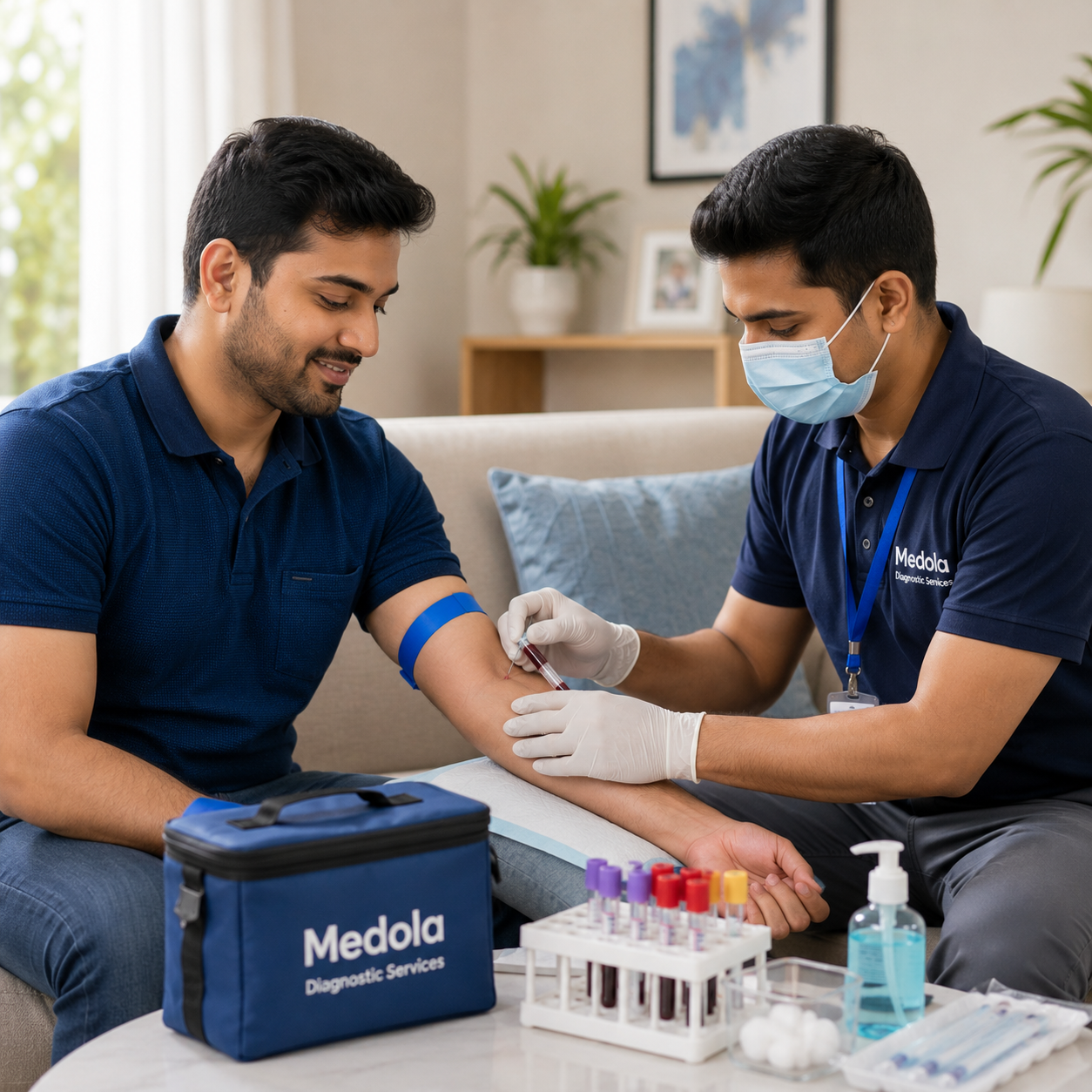 Blood test at home Nashik — Medola NABL certified