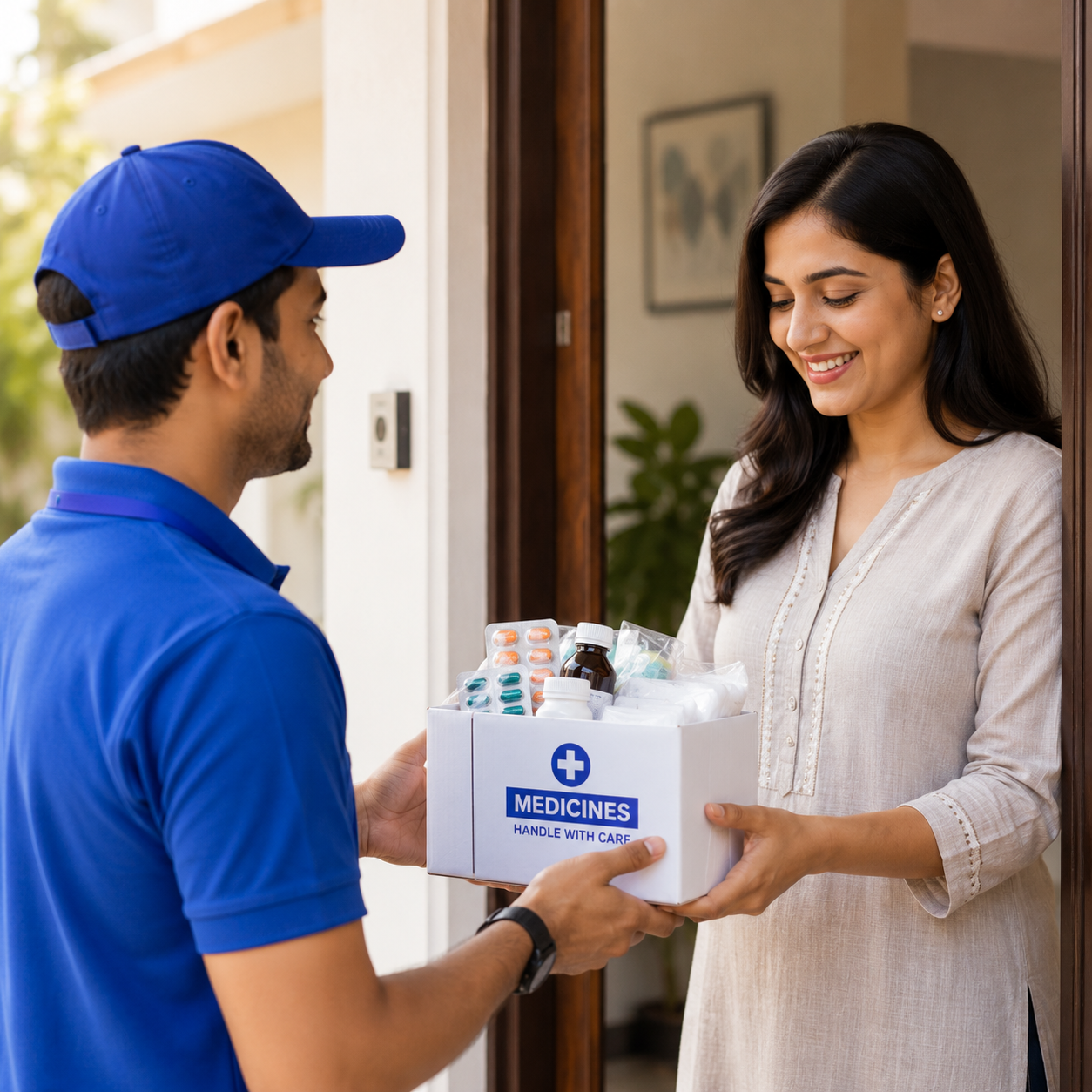 Medicine delivery at home Nashik — Medola