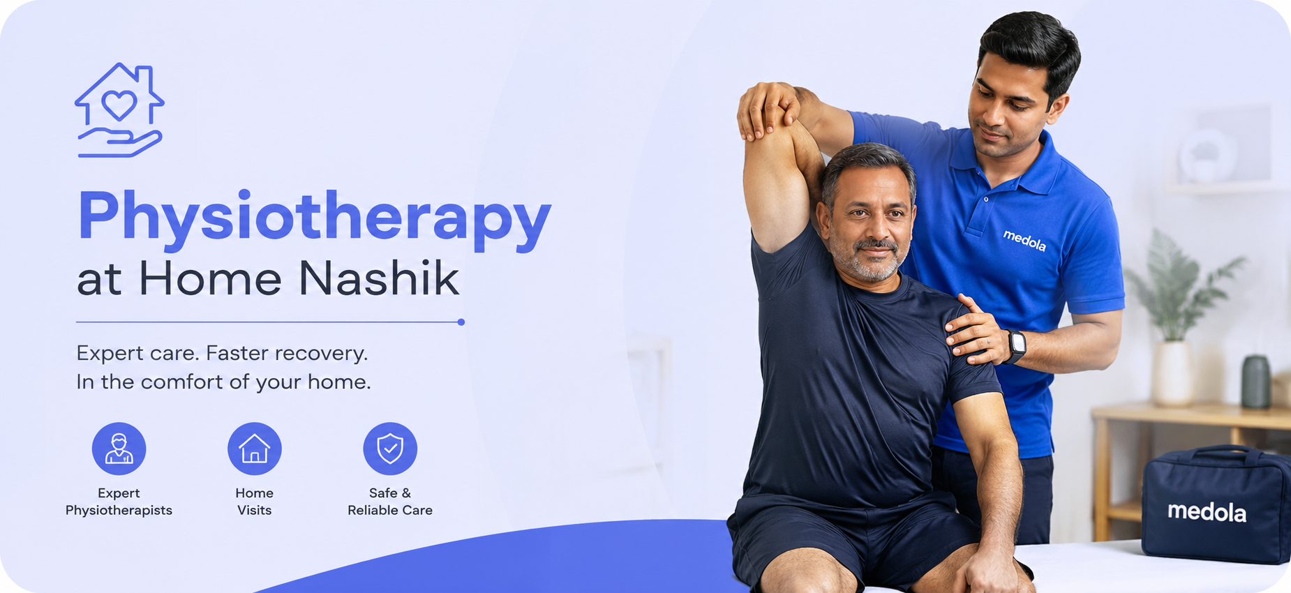Medola New home page Jun 13 Physiotherapy at home
